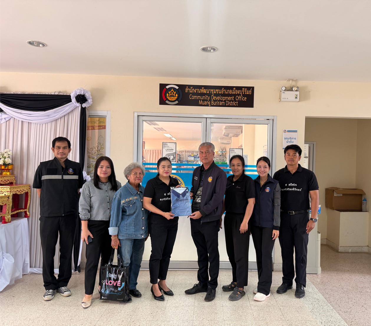 พช.บุรีรัมย์ - CDD MUEANG : GROWTH TEAM MUEANG BURIRAM 📢 จังหวัดบุรีรัมย์ - พช.เมืองบุรีรัมย์  ติดตามและสนับสนุนประชารัฐรักสามัคคี อำเภอเมืองบุรีรัมย์ 