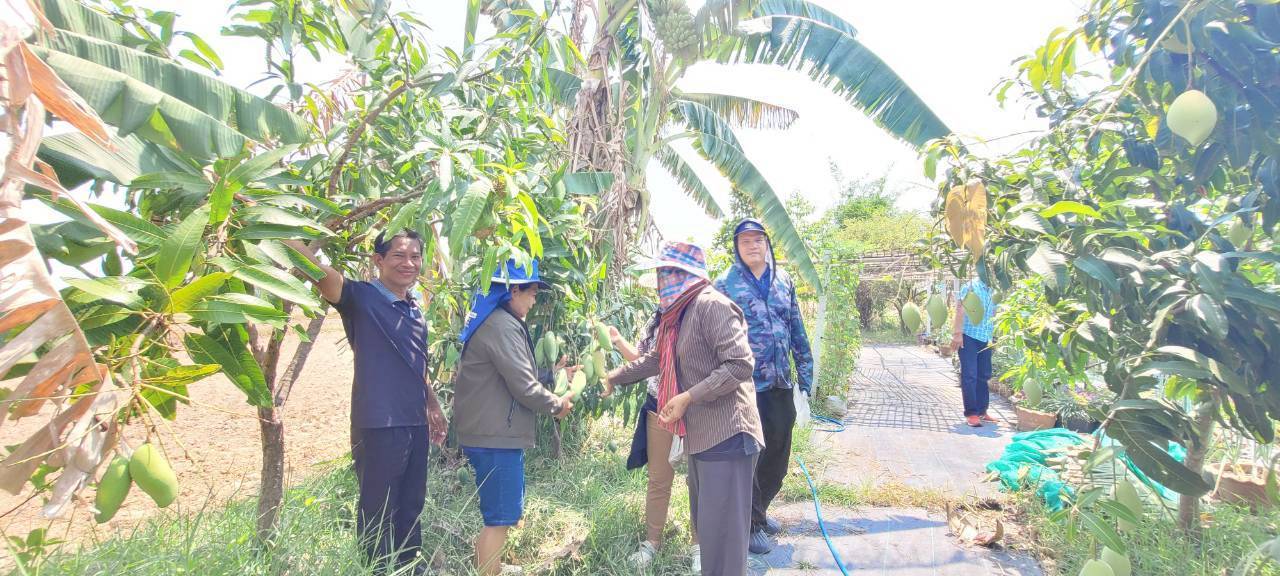 CDD MUEANG : GROWTH TEAM PLUS + MUEANG BURIRAM 📢 จังหวัดบุรีรัมย์ -สพอ.เมืองบุรีรัมย์ ลงพื้นที่เยี่ยมโคก หนอง นา บ้านดอนใหญ่ หมู่ที่ 9 ตำบลบ้านบัว