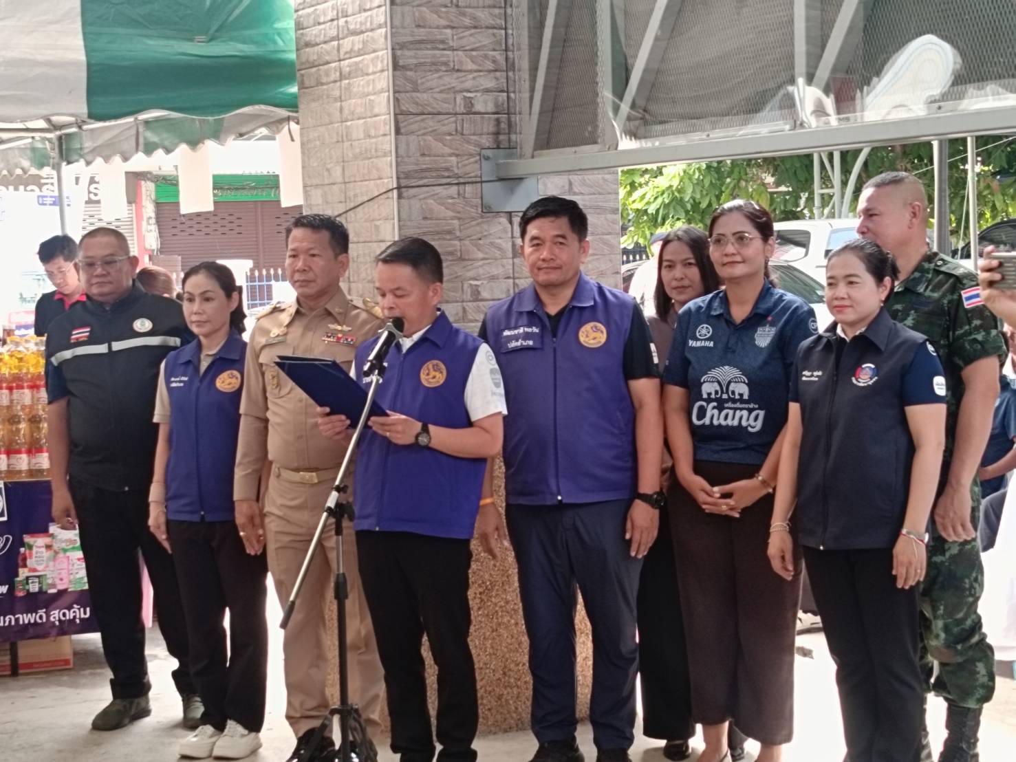 CDD MUEANG : GROWTH TEAM PLUS + MUEANG BURIRAM 📢 จังหวัดบุรีรัมย์ -สพอ.เมืองบุรีรัมย์ ร่วมพิธีเปิด “โครงการไทยช่วยไทย ลดภาระค่าครองชีพ”  อำเภอเมืองบุรีรัมย์  จังหวัดบุรีรัมย์