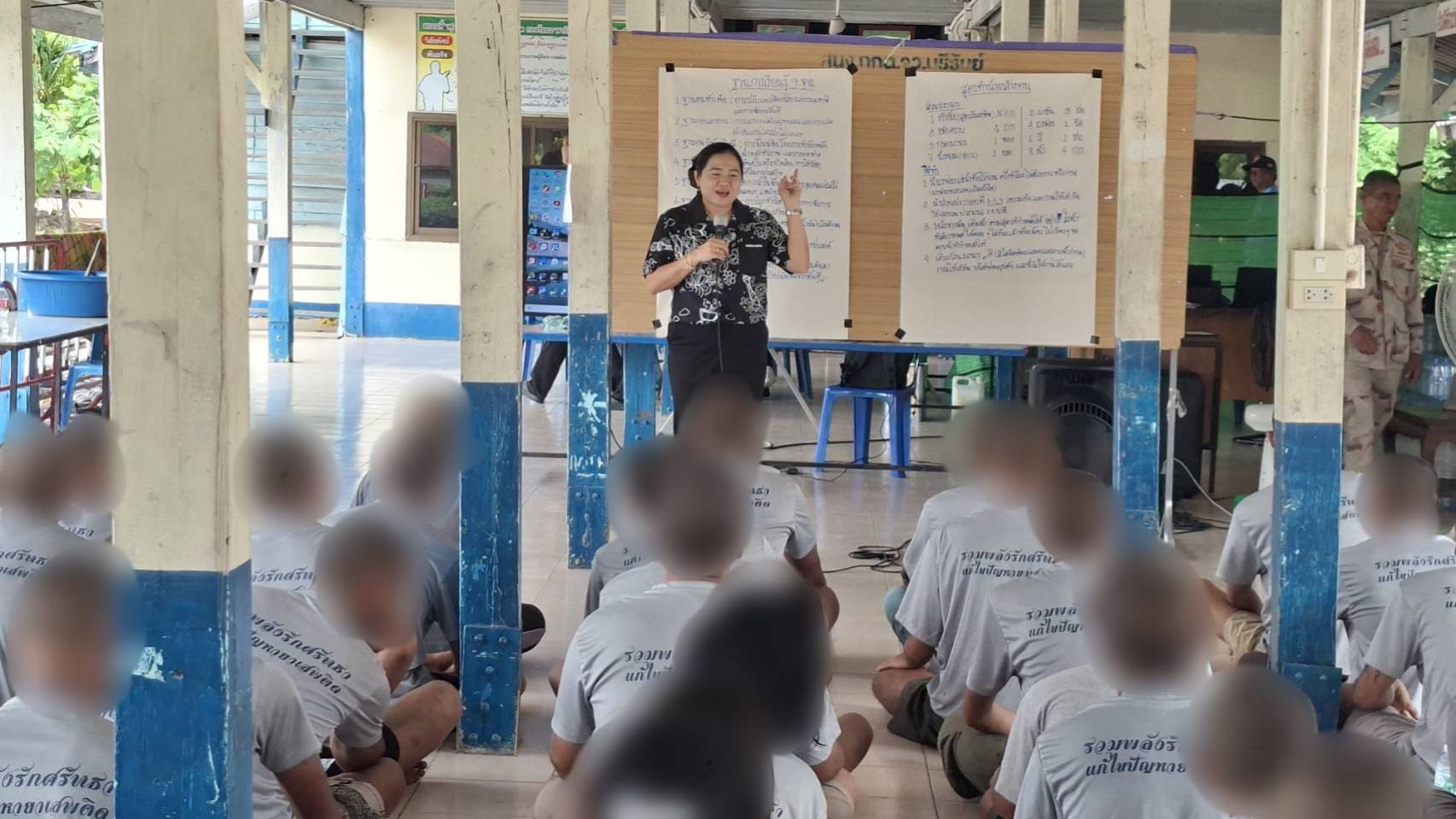 พช.บุรีรัมย์ - CDD MUEANG : GROWTH TEAM PLUS +  MUEANG BURIRAM 📢 จังหวัดบุรีรัมย์ - พช.เมืองบุรีรัมย์ ร่วมเป็นวิทยากรโครงการรวมพลังรักศรัทธาแก้ไขปัญหายาเสพติดแบบบูรณาการจังหวัดบุรีรัมย์ รุ่นที่ 3