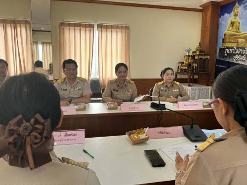   พช.บุรีรัมย์ - CDD MUEANG : GROWTH TEAM PLUS +  MUEANG BURIRAM 📢 จังหวัดบุรีรัมย์ - พช.เมืองบุรีรัมย์ ร่วมเป็นคณะกรรมการคัดเลือกกำนันตำบลบัวทอง