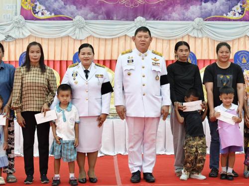 CDD MUEANG : GROWTH TEAM MUEANGิ BURIRAM📢 จังหวัดบุรีรัมย์ - พช.เมืองบุรีรัมย์ “ร่วมพิธีทอดผ้าป่ากองทุนพัฒนาเด็กชนบท ในพระราชูปถัมภ์ สมเด็จพระเทพรัตนราชสุดา ฯ สยามบรมราชกุมารี ประจำปี 2569”